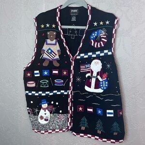 Designer Originals Studio Fa La La 3X sweater vest